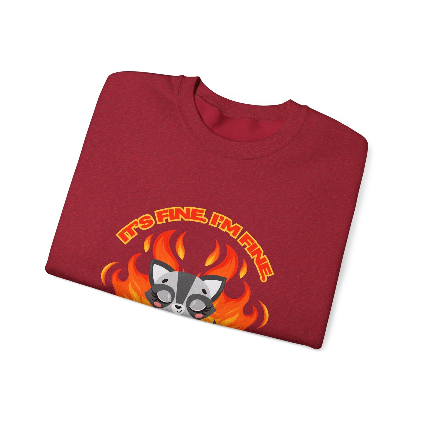 Everything's Fine Heavyweight Crewneck Sweatshirt