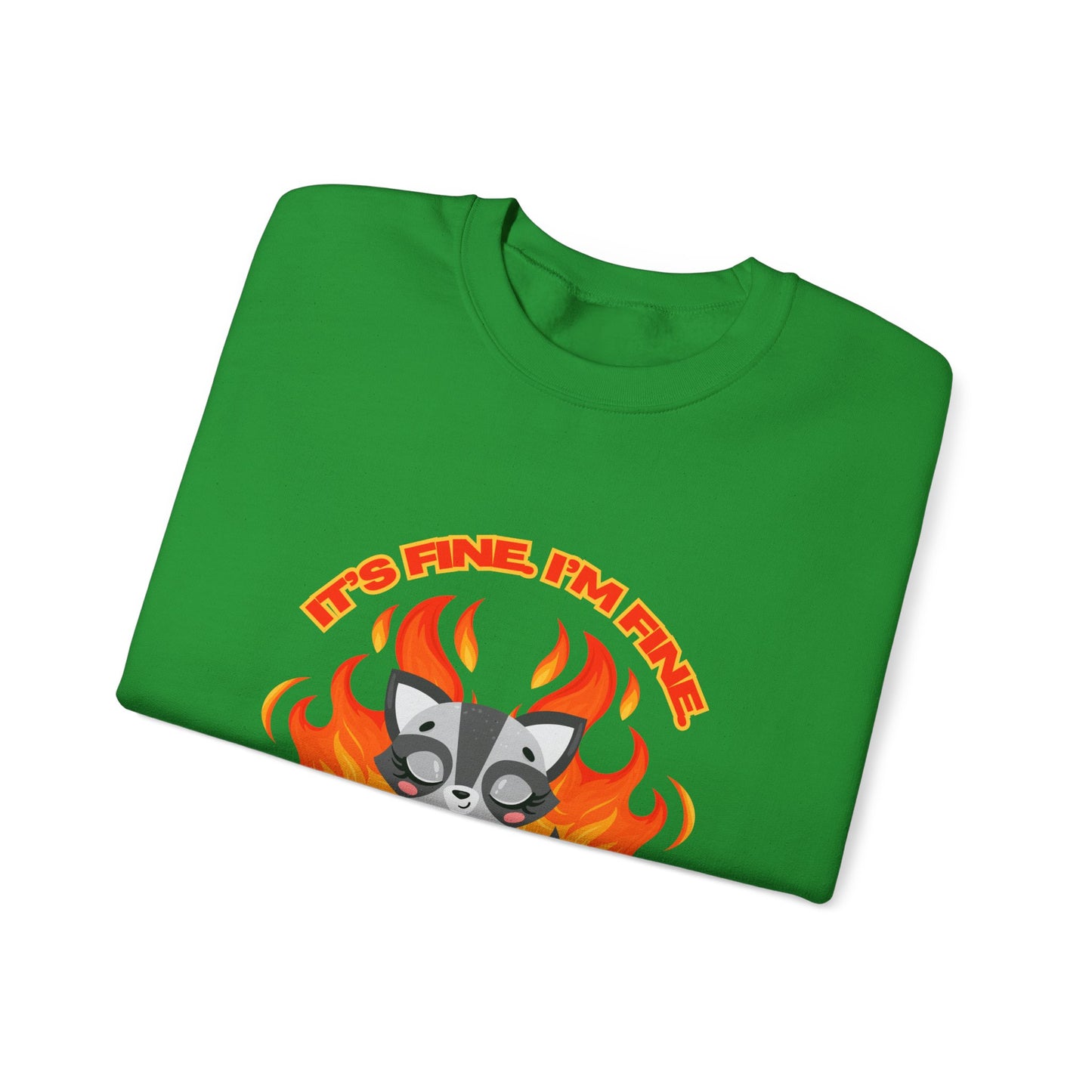 Everything's Fine Heavyweight Crewneck Sweatshirt