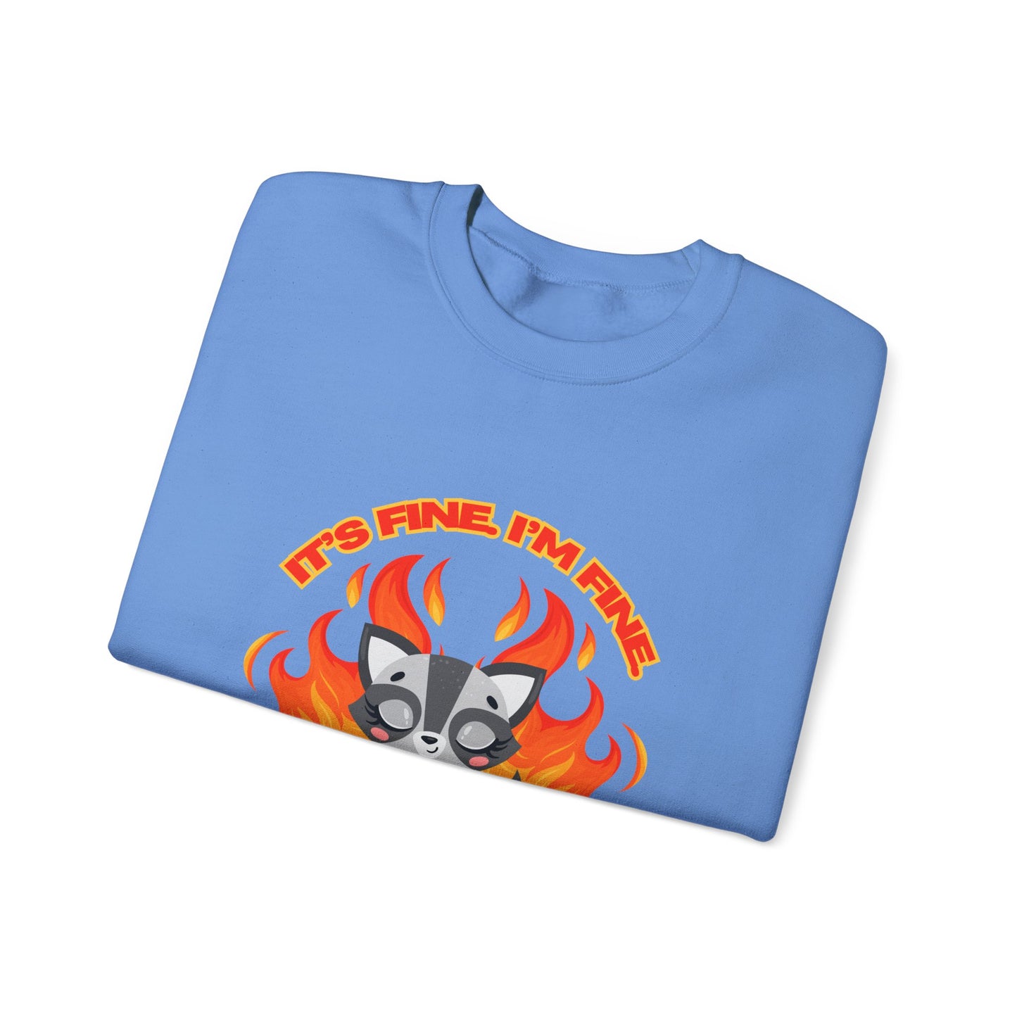 Everything's Fine Heavyweight Crewneck Sweatshirt