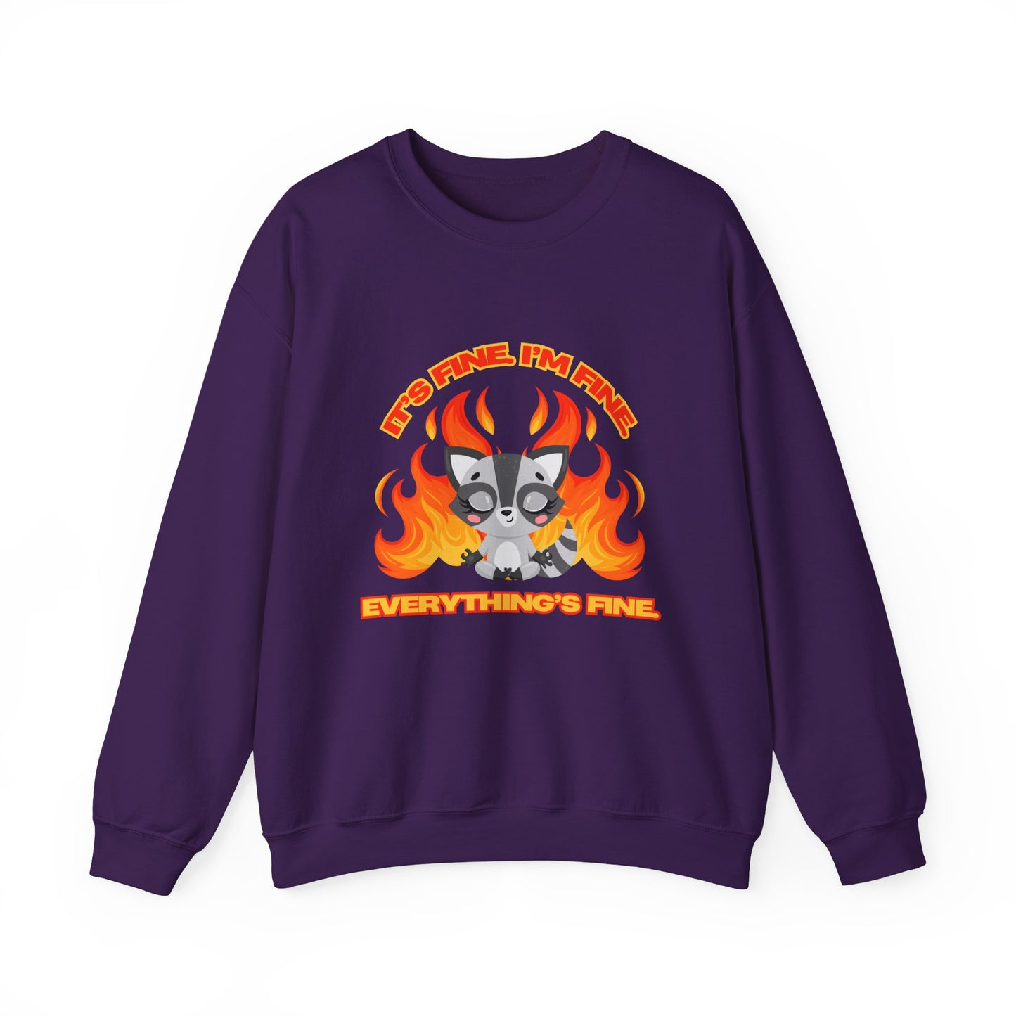 Everything's Fine Heavyweight Crewneck Sweatshirt