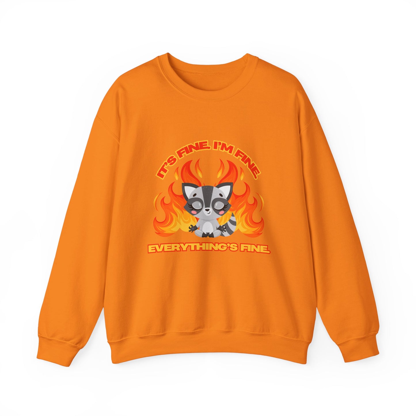 Everything's Fine Heavyweight Crewneck Sweatshirt