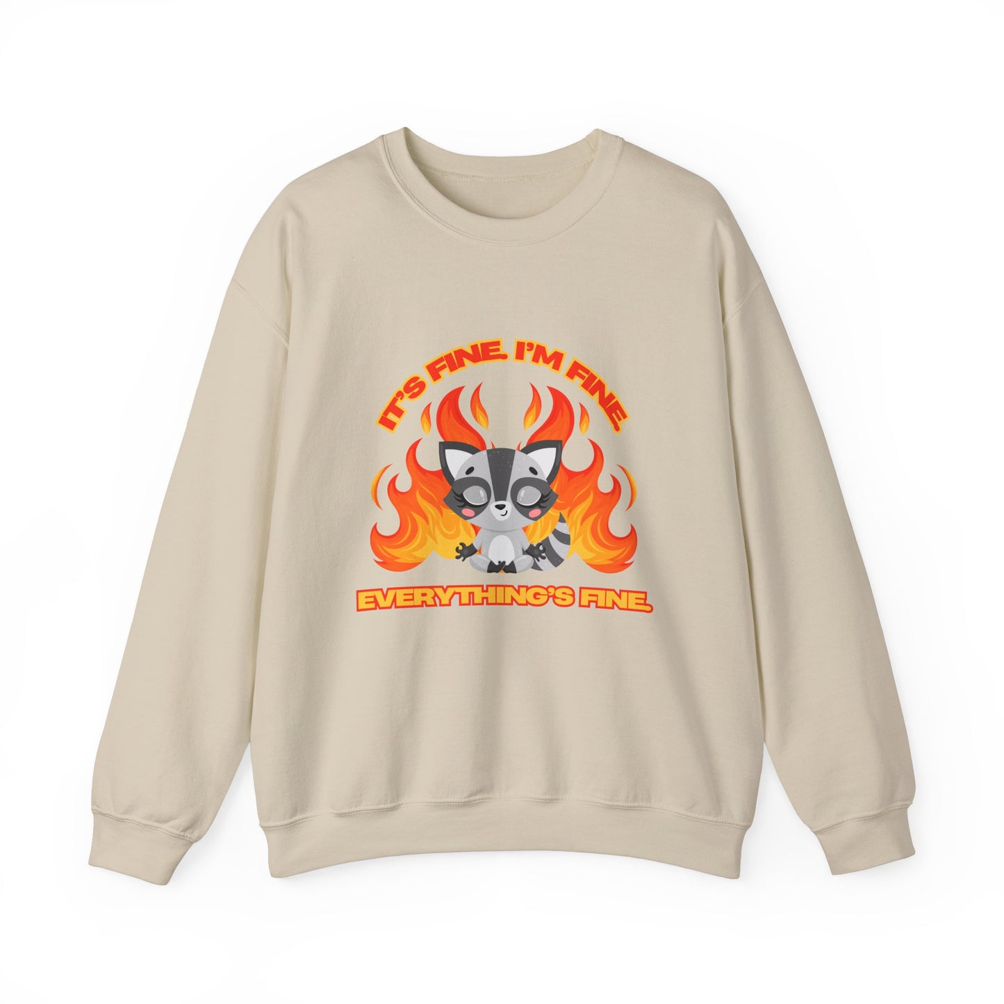 Everything's Fine Heavyweight Crewneck Sweatshirt