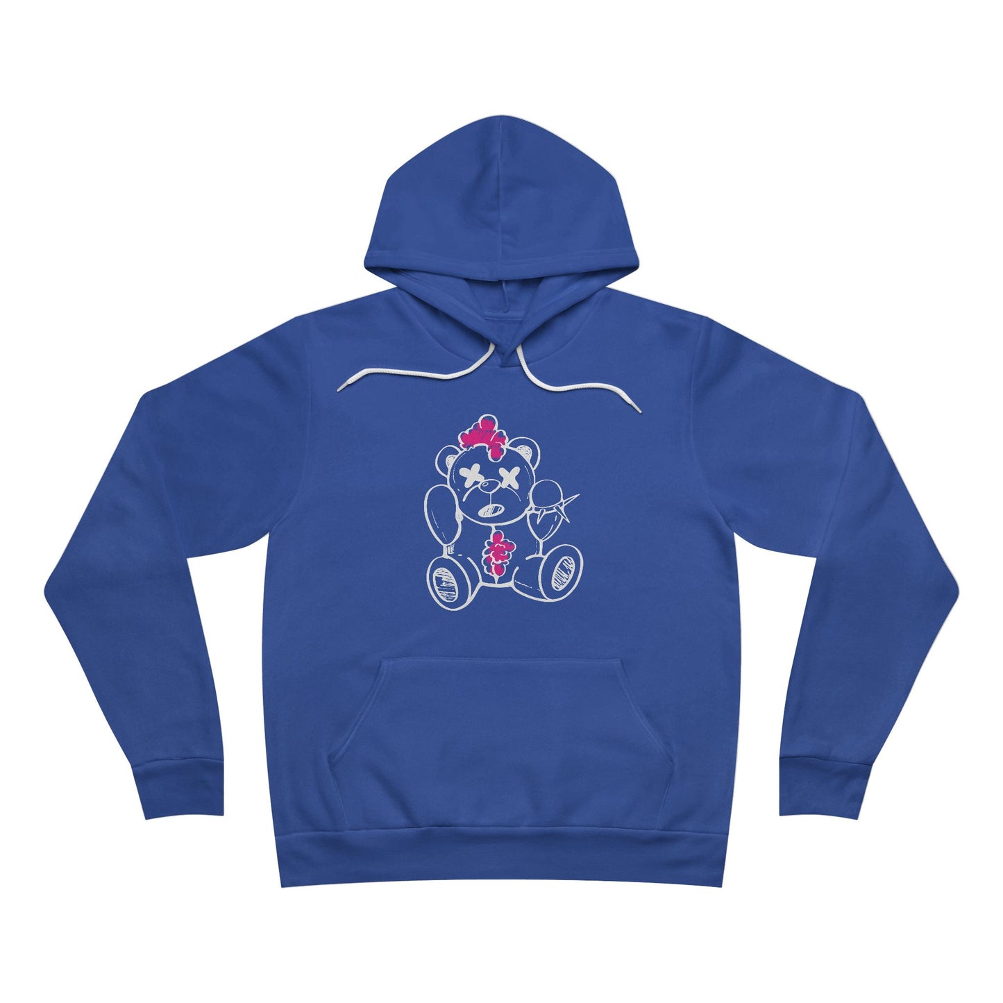 Chaos Bear Fleece Pullover Hoodie