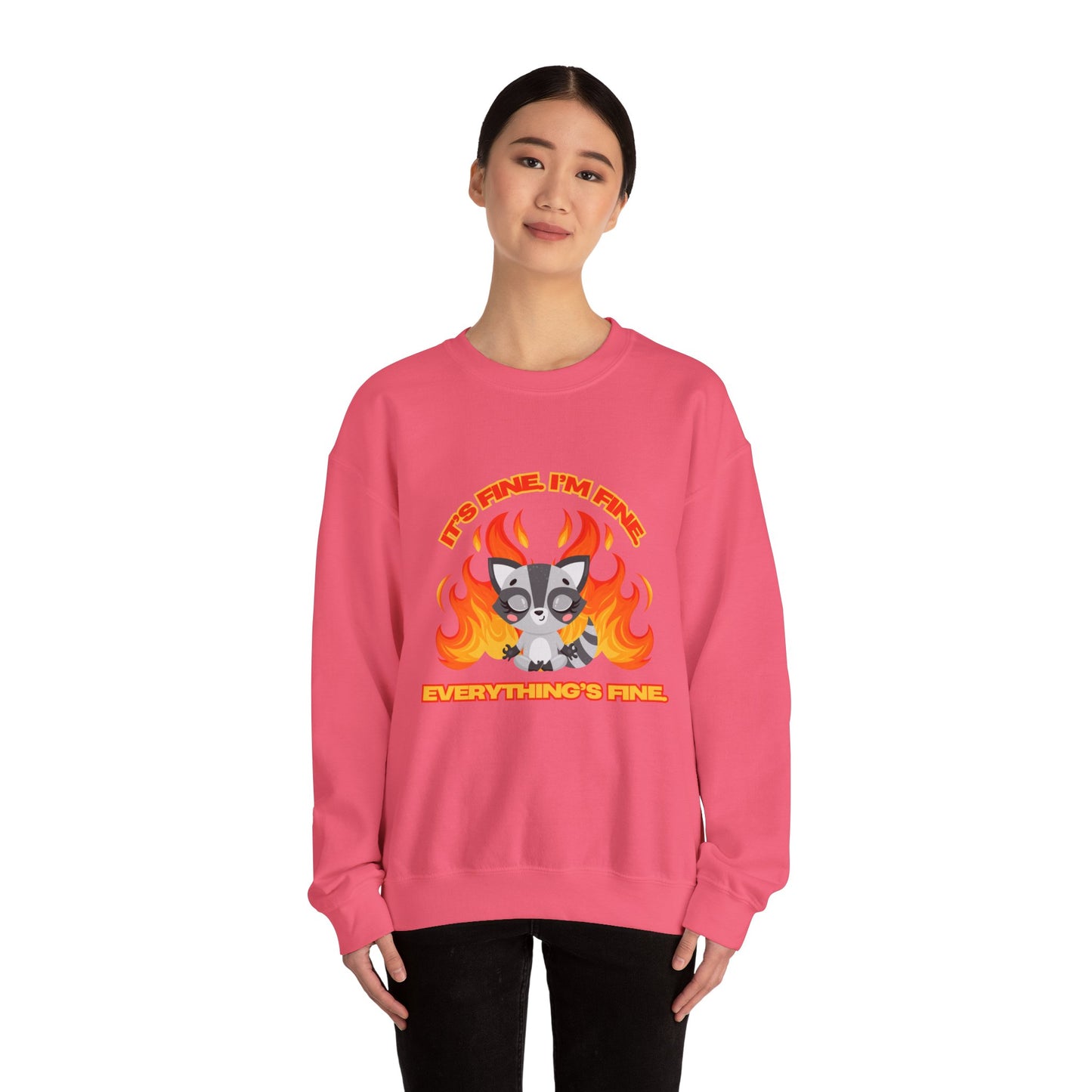 Everything's Fine Heavyweight Crewneck Sweatshirt
