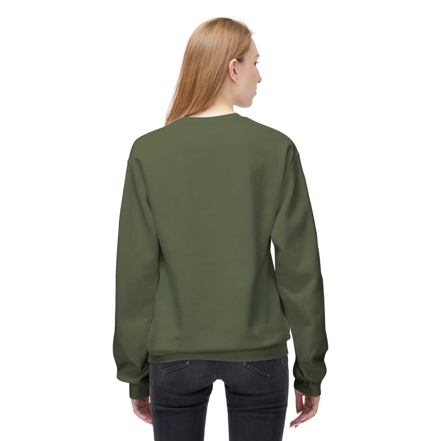 Everything's Fine Midweight Softstyle Fleece Crewneck Sweatshirt