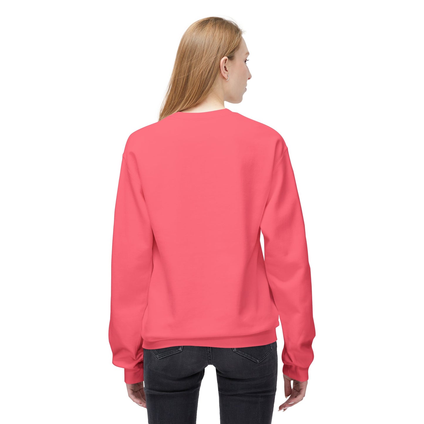 Everything's Fine Midweight Softstyle Fleece Crewneck Sweatshirt