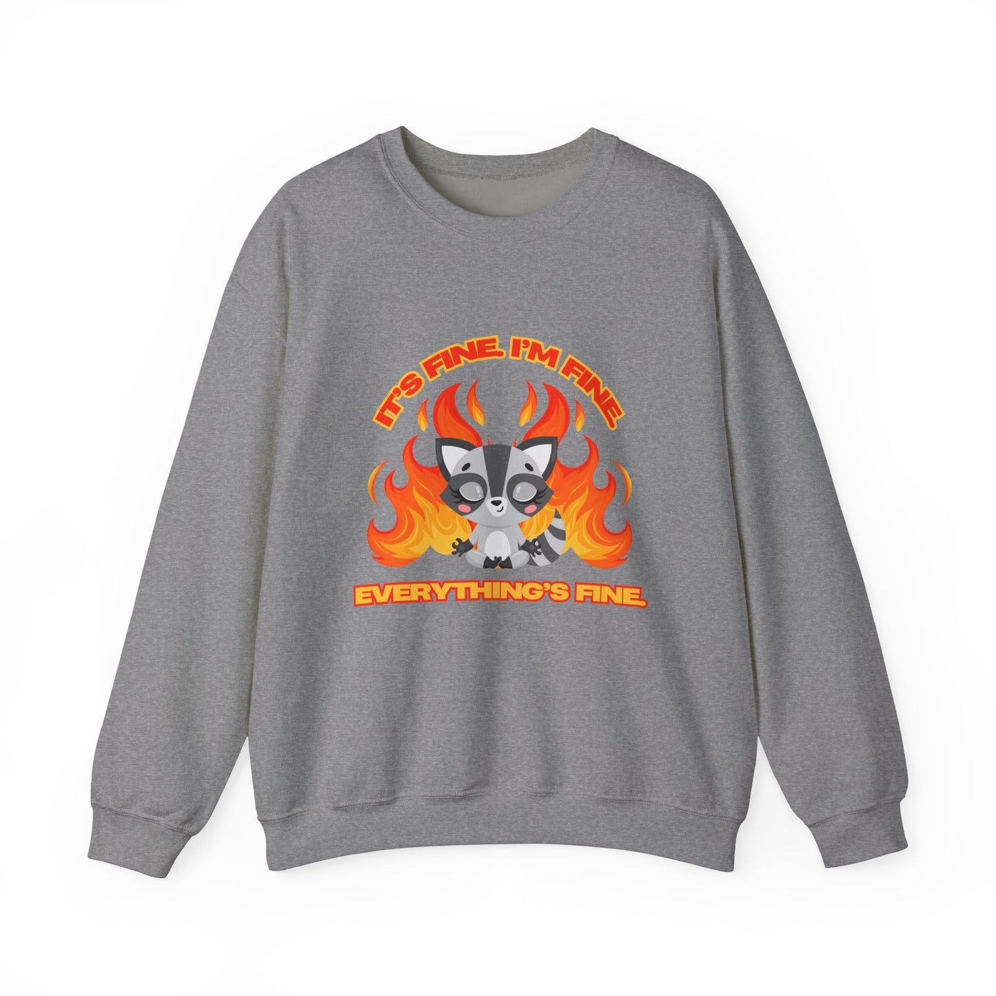 Everything's Fine Heavyweight Crewneck Sweatshirt