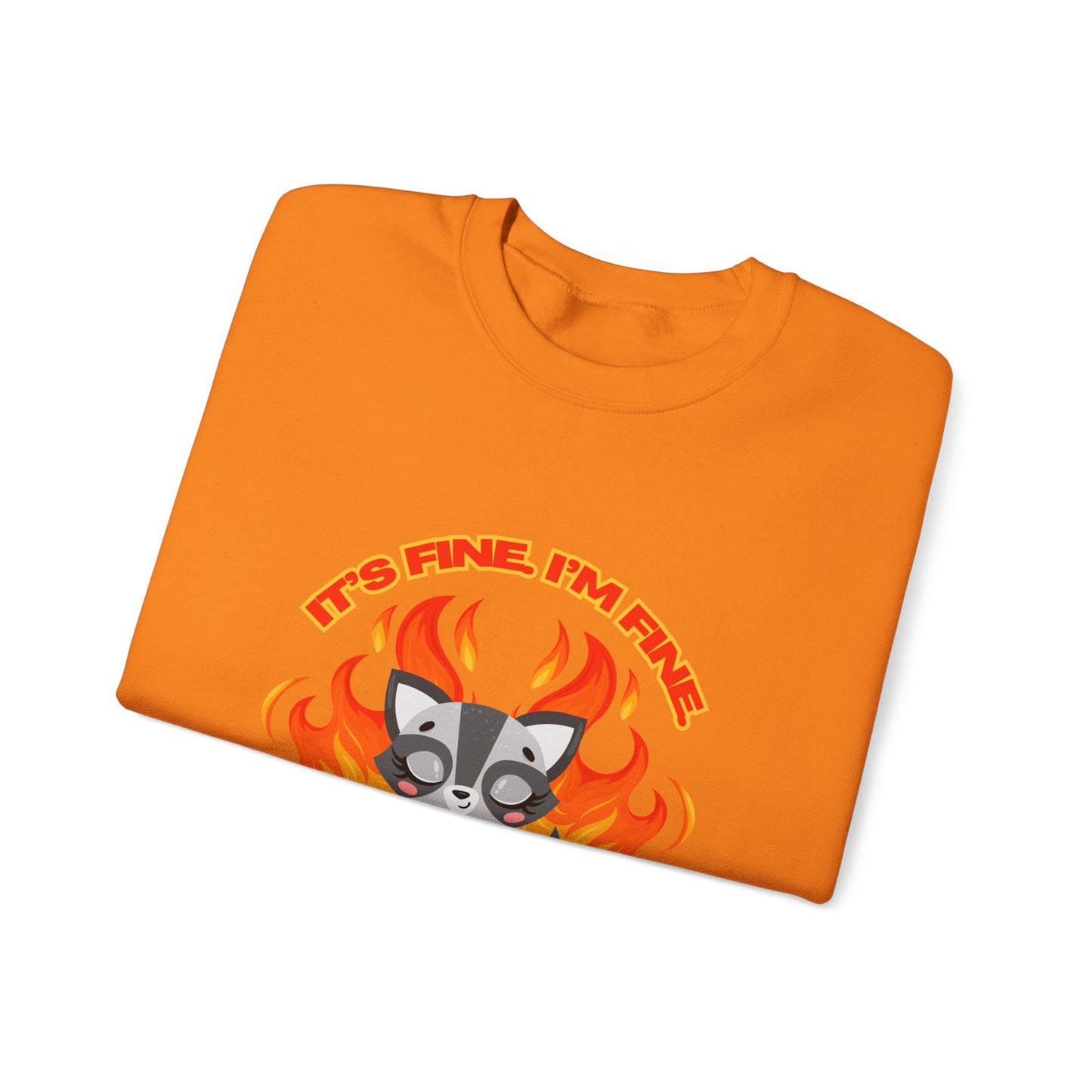 Everything's Fine Heavyweight Crewneck Sweatshirt