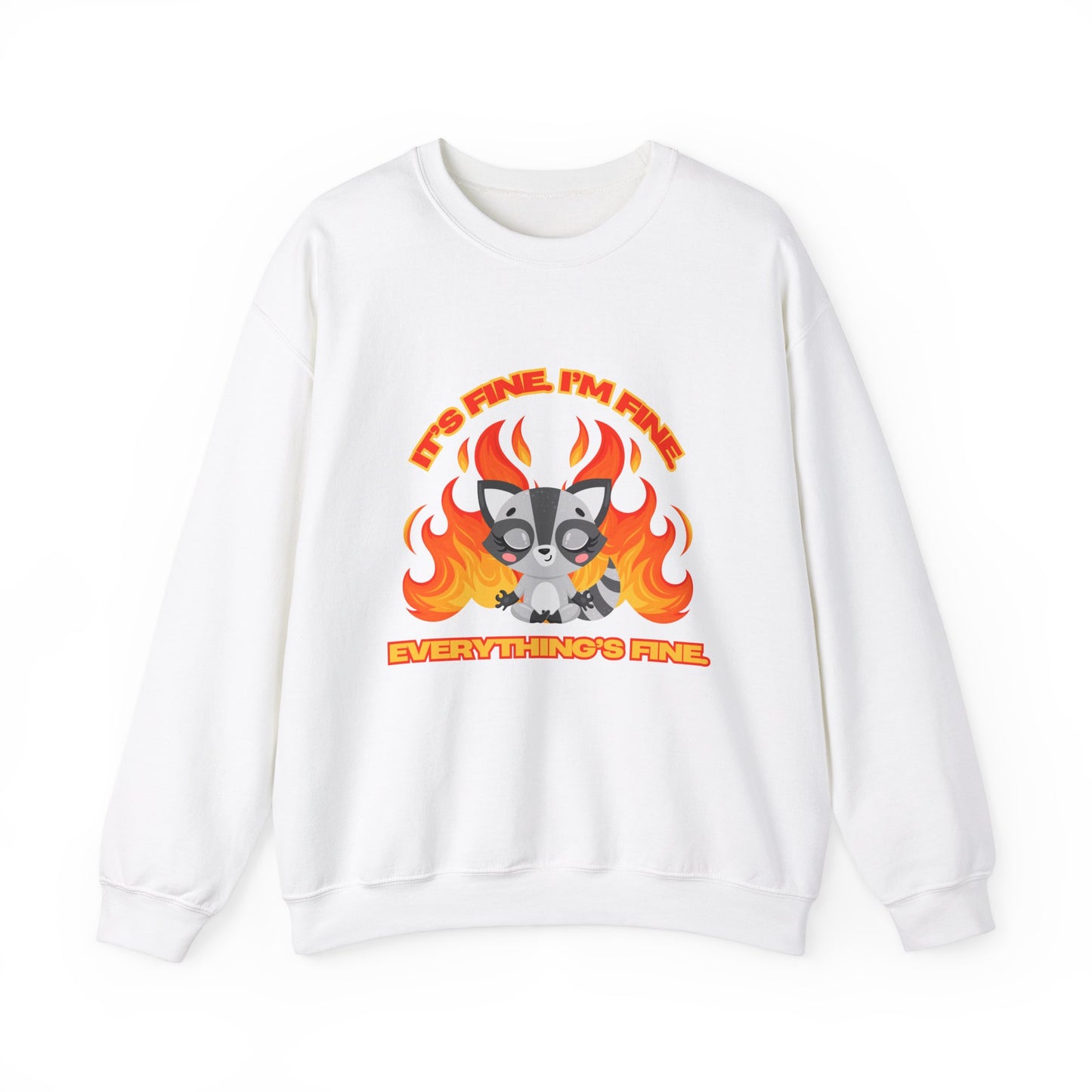 Everything's Fine Heavyweight Crewneck Sweatshirt