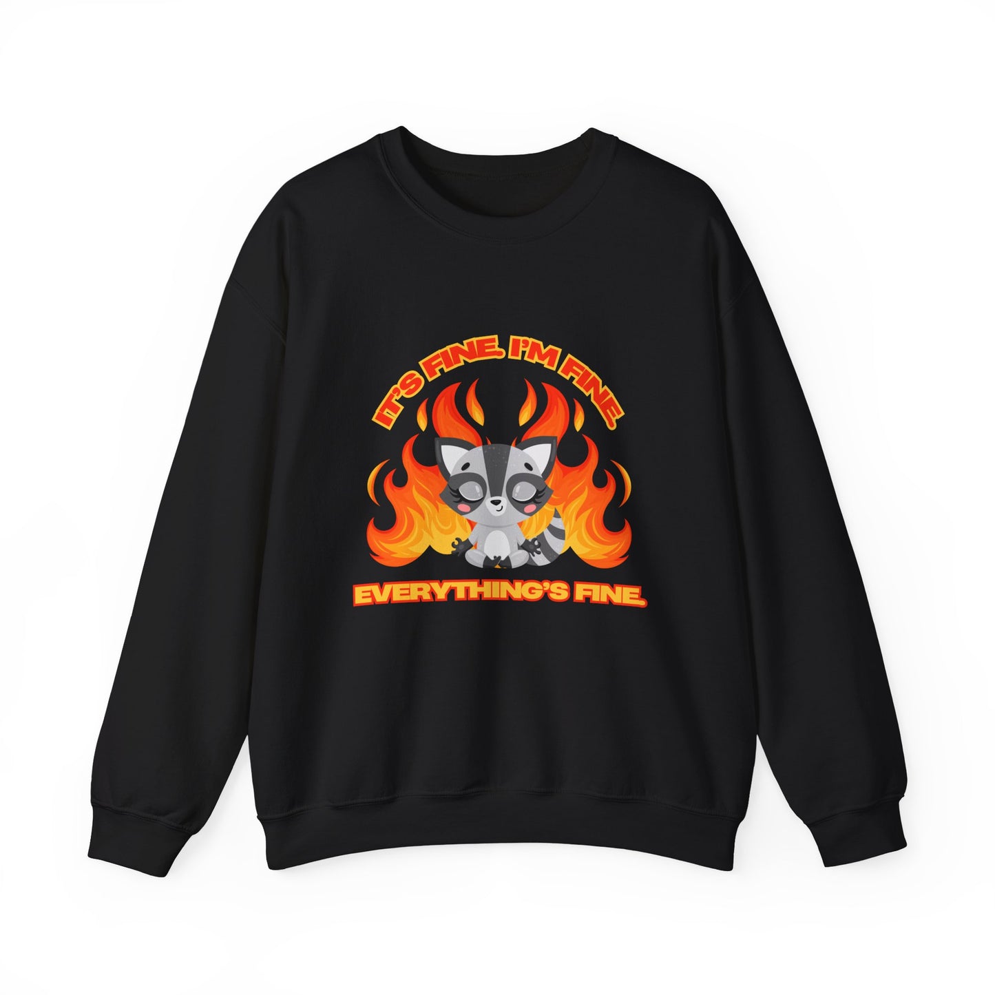 Everything's Fine Heavyweight Crewneck Sweatshirt