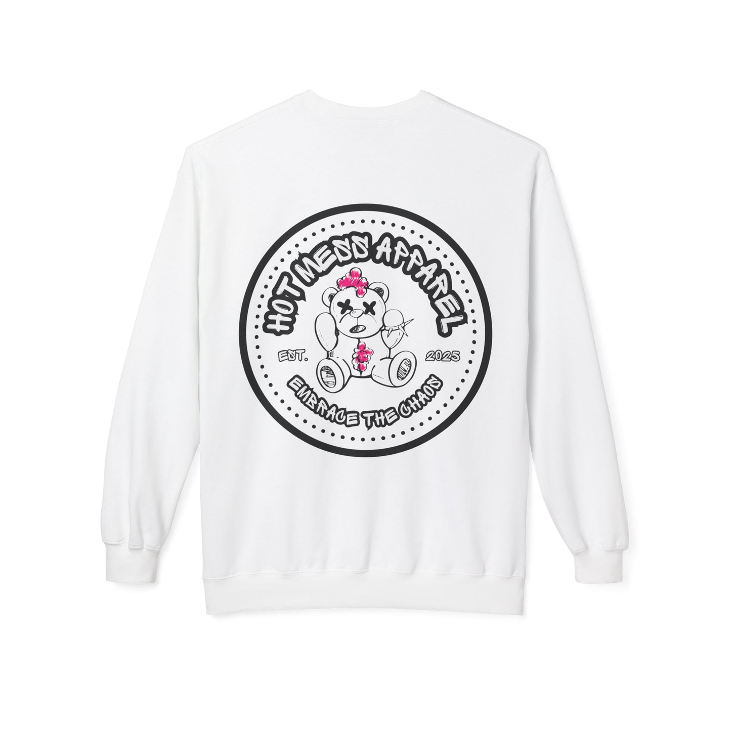 Chaos Bear Midweight Softstyle Fleece Crewneck Sweatshirt