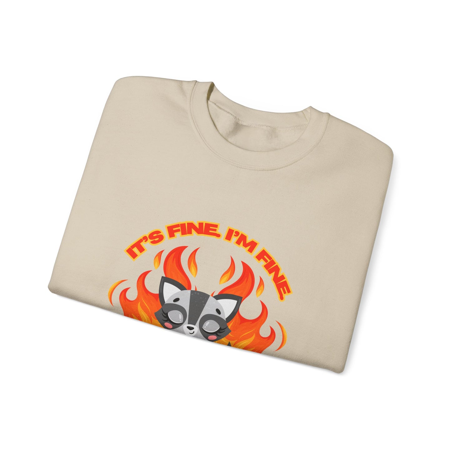 Everything's Fine Heavyweight Crewneck Sweatshirt