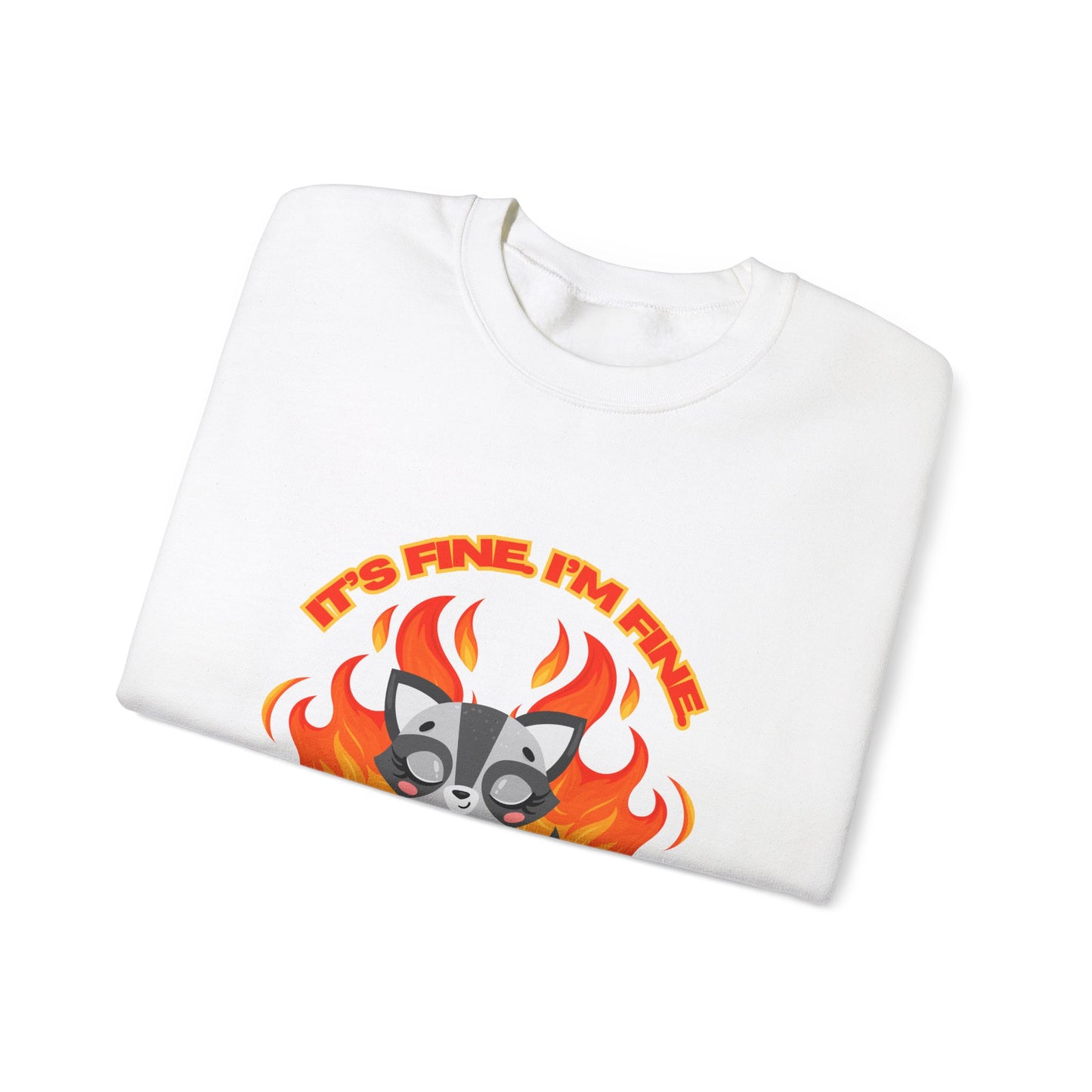 Everything's Fine Heavyweight Crewneck Sweatshirt