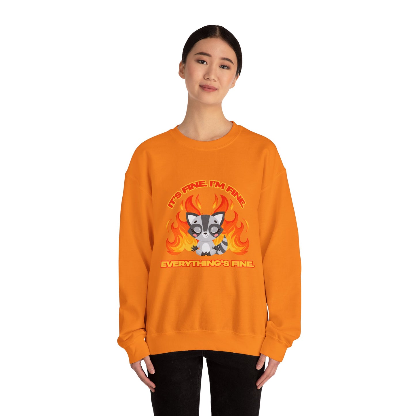 Everything's Fine Heavyweight Crewneck Sweatshirt