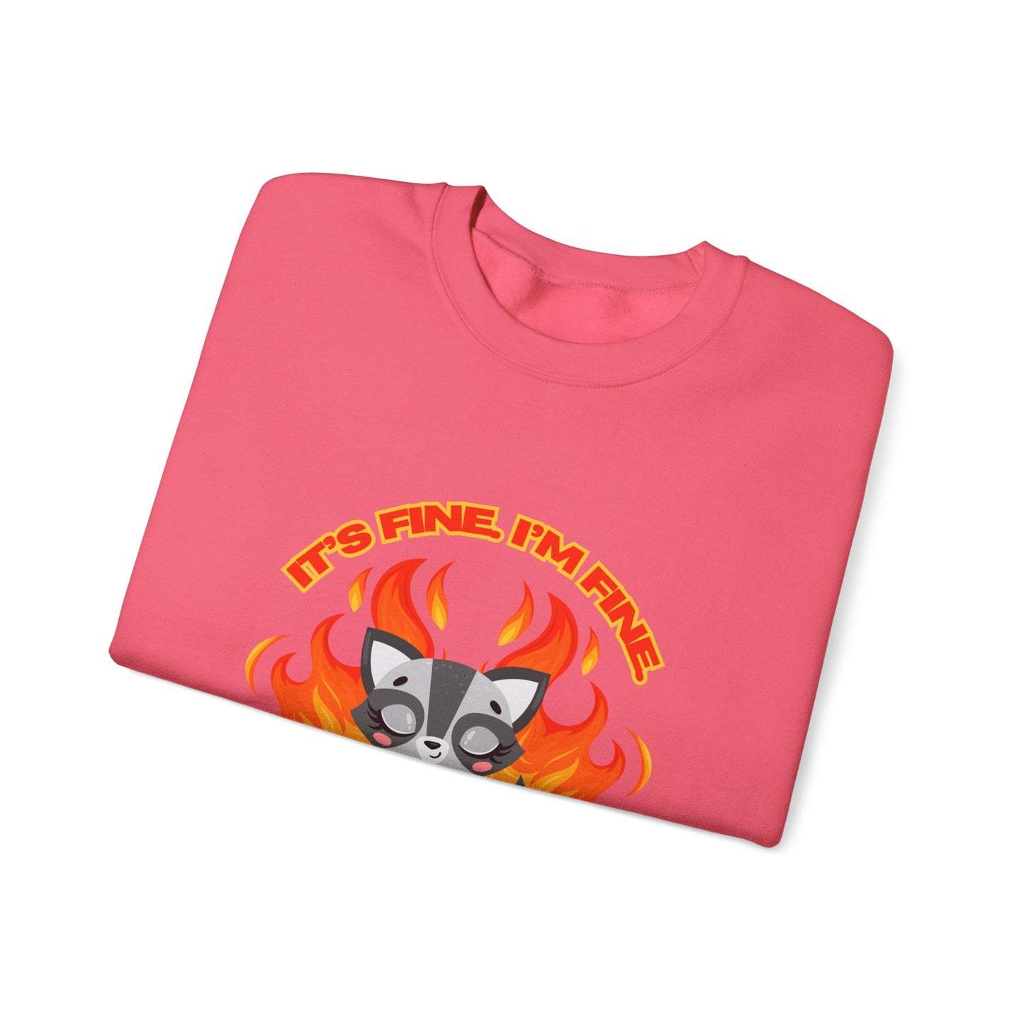Everything's Fine Heavyweight Crewneck Sweatshirt