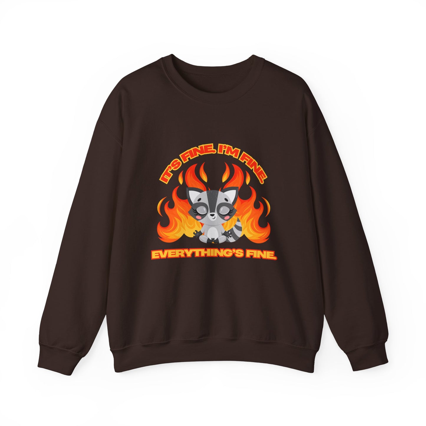 Everything's Fine Heavyweight Crewneck Sweatshirt