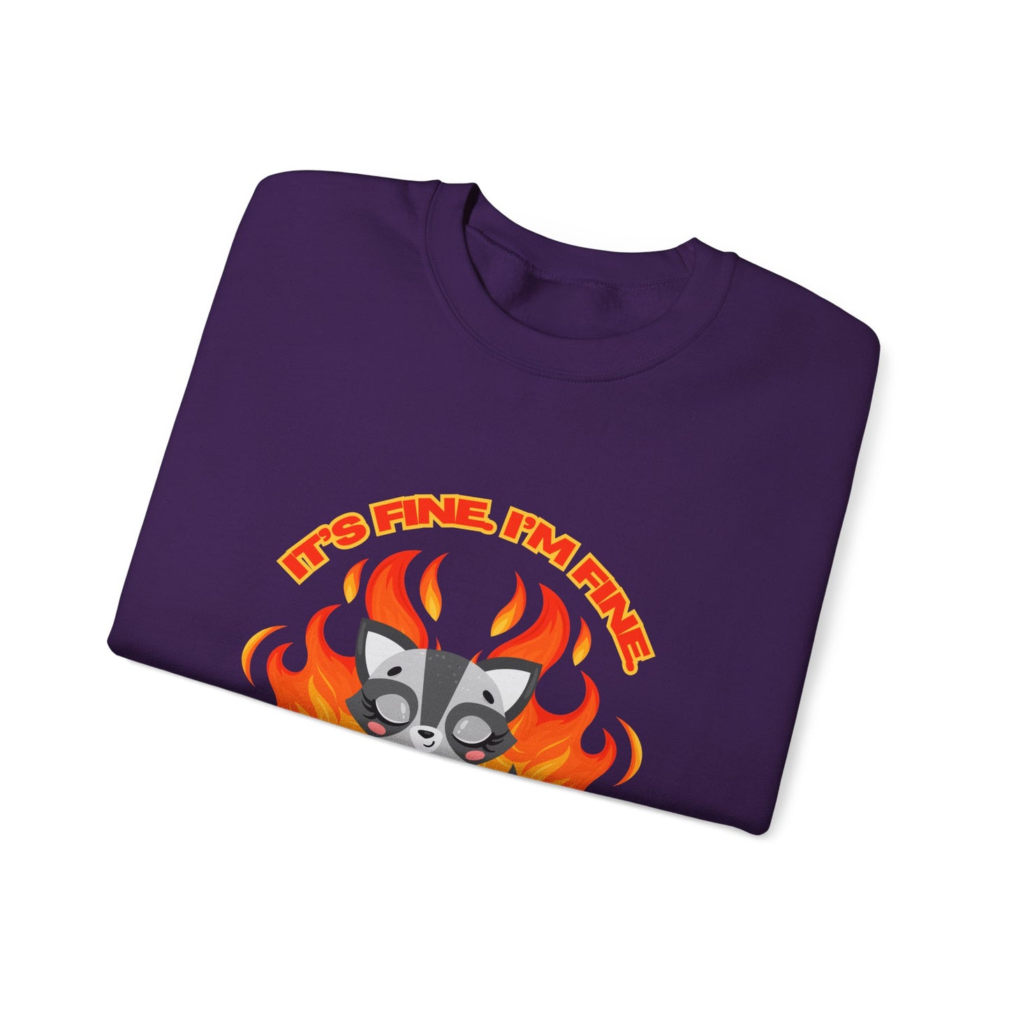 Everything's Fine Heavyweight Crewneck Sweatshirt