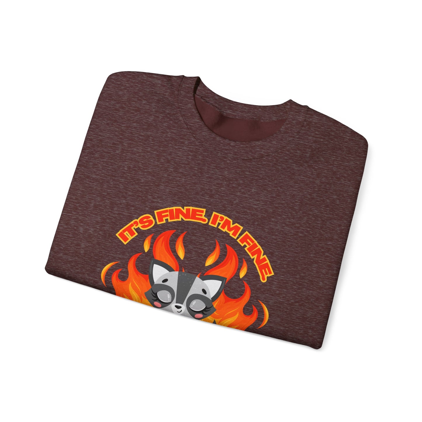 Everything's Fine Heavyweight Crewneck Sweatshirt
