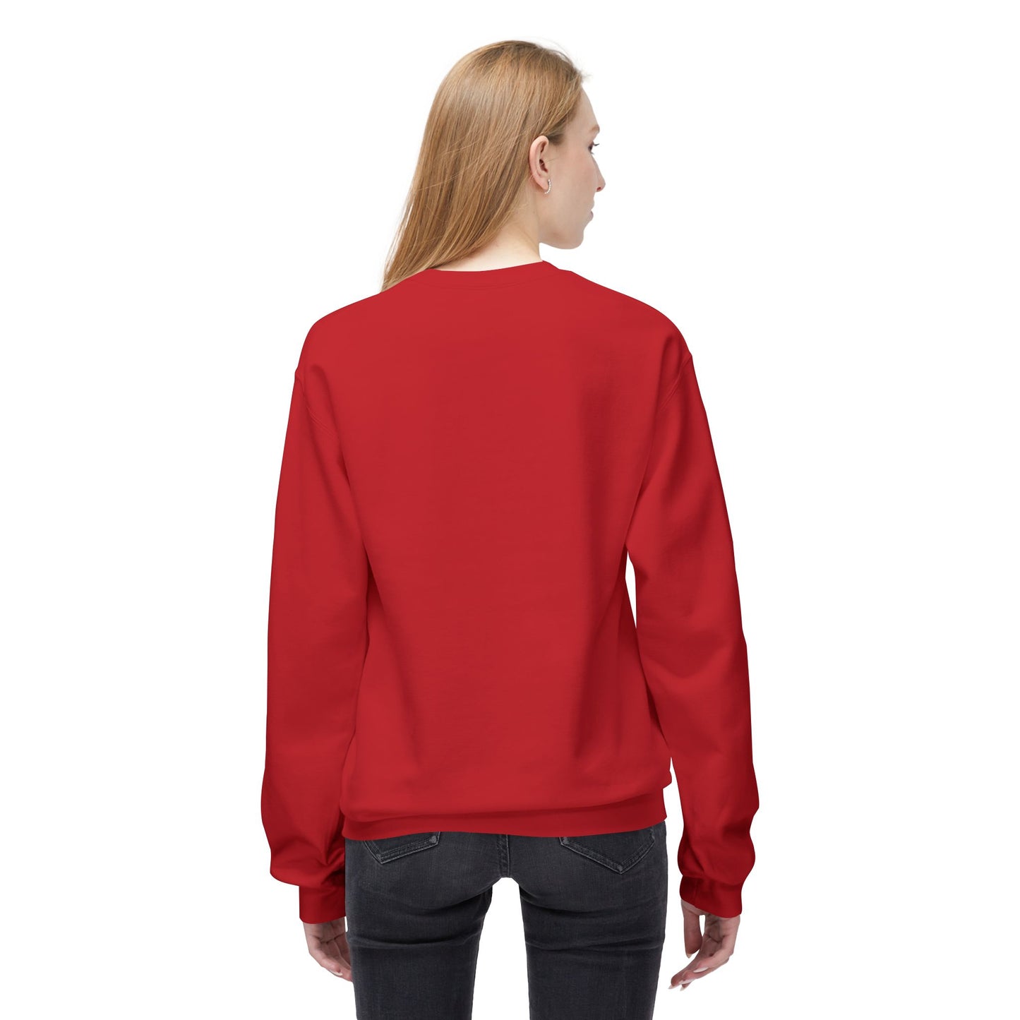 Everything's Fine Midweight Softstyle Fleece Crewneck Sweatshirt