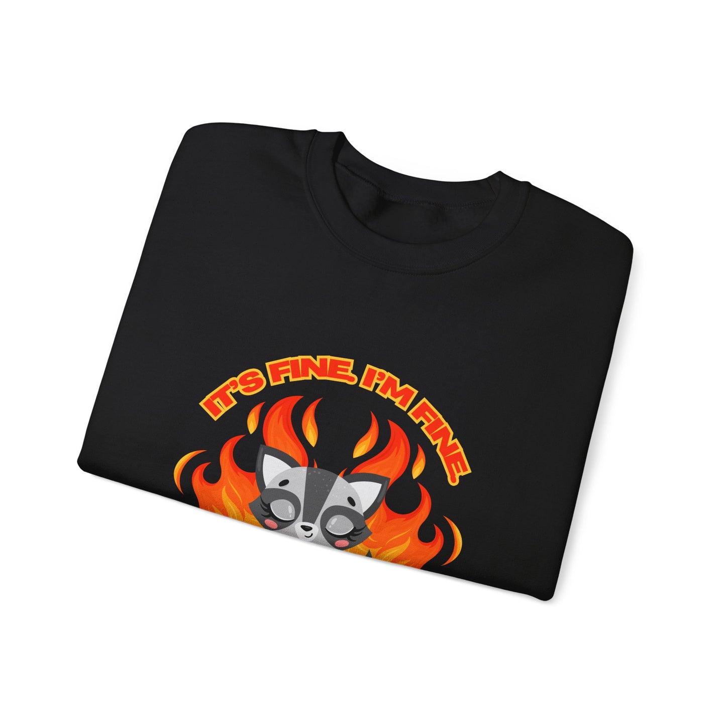 Everything's Fine Heavyweight Crewneck Sweatshirt