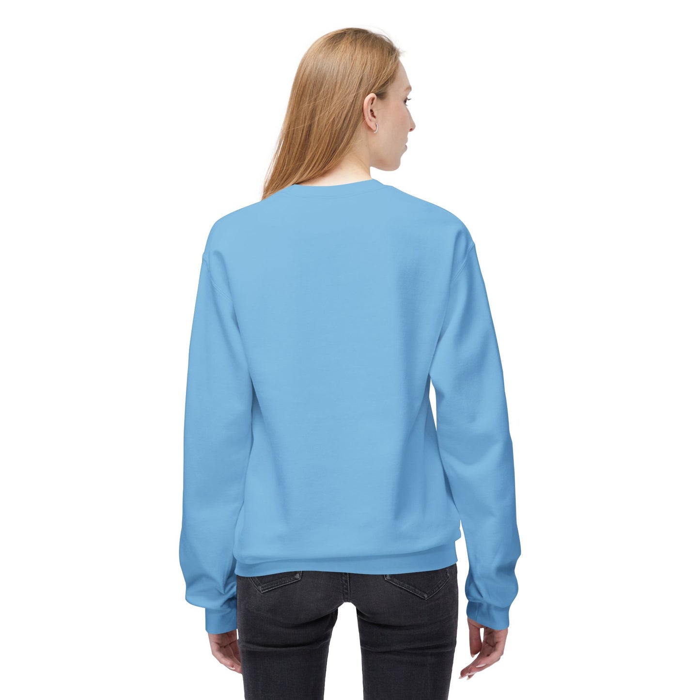 Everything's Fine Midweight Softstyle Fleece Crewneck Sweatshirt