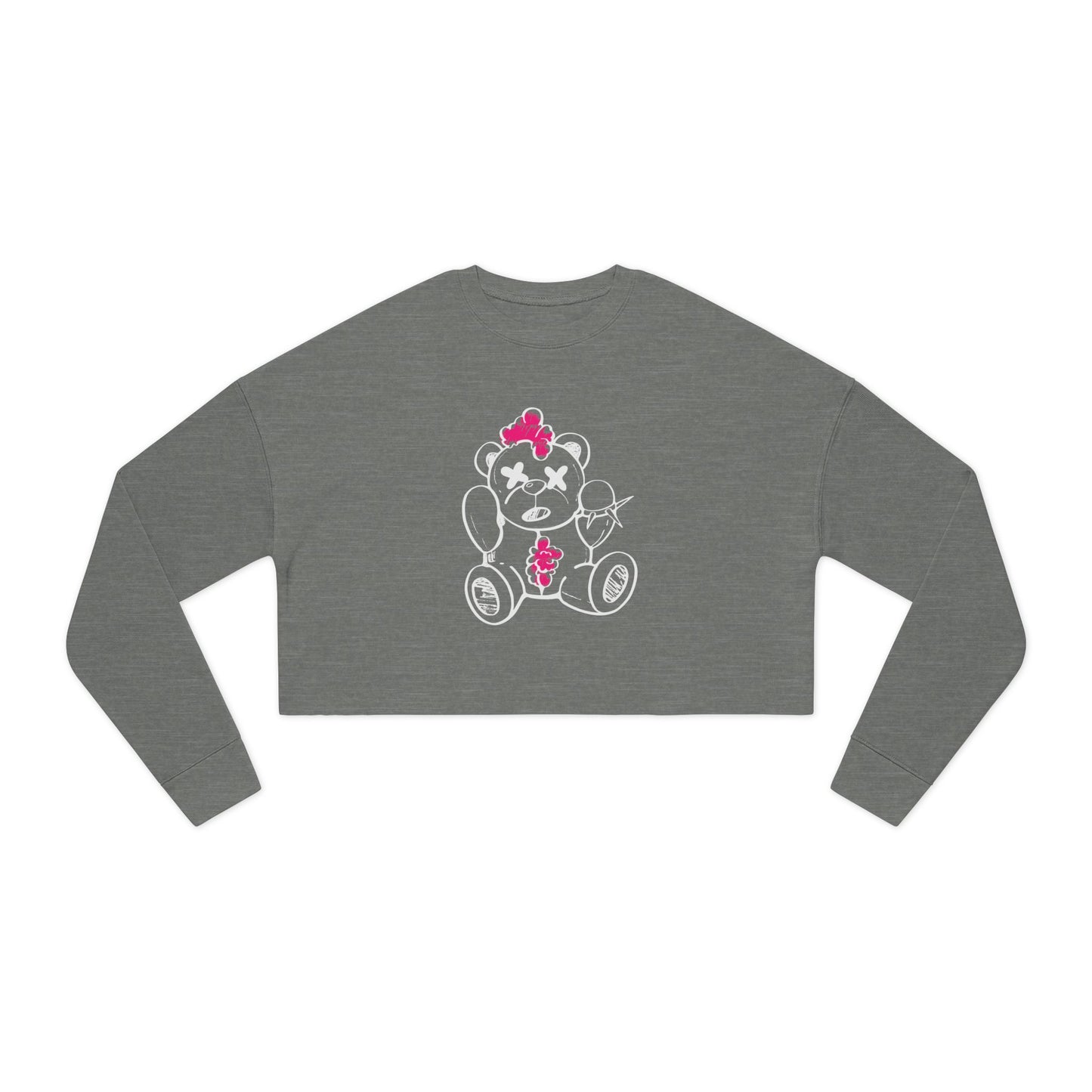 Chaos Bear Women's Cropped Sweatshirt