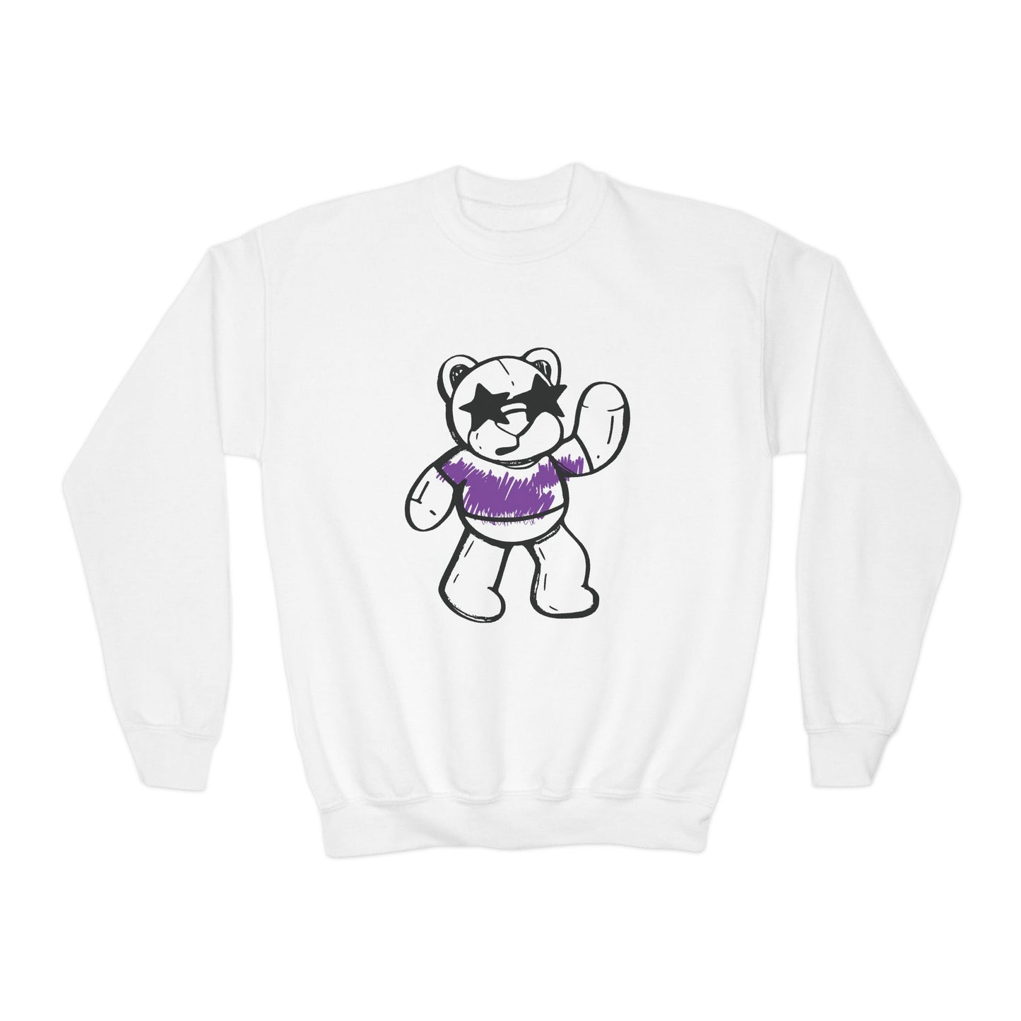 Chaos Bear Kids Crewneck Sweatshirt