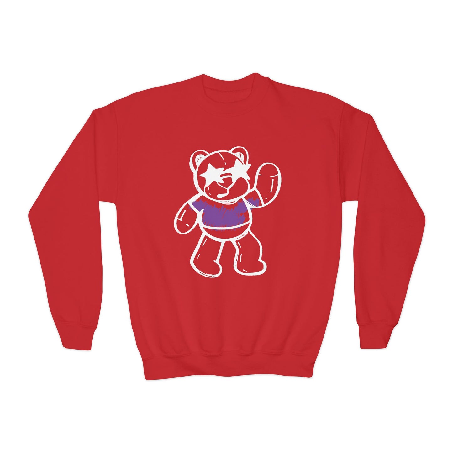 Chaos Bear Kids Crewneck Sweatshirt