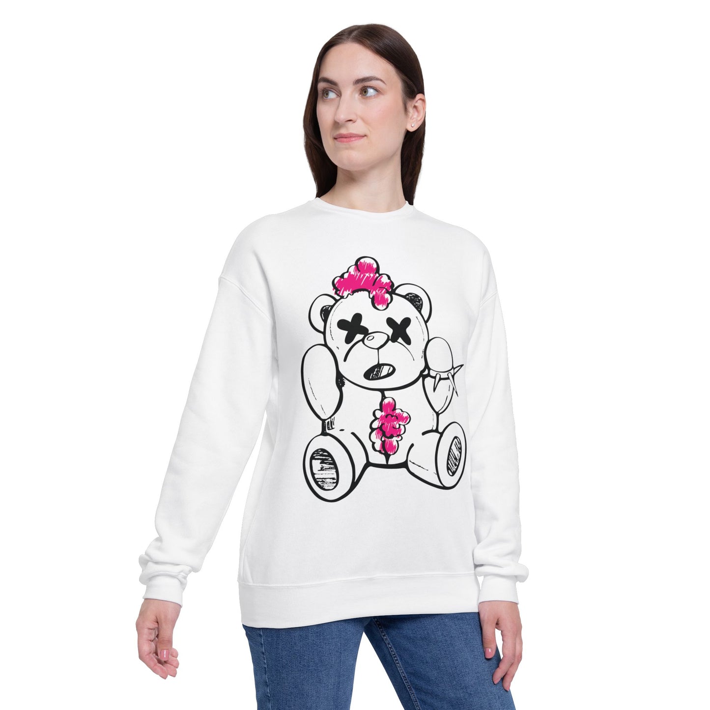 Chaos Bear Drop Shoulder Sweatshirt