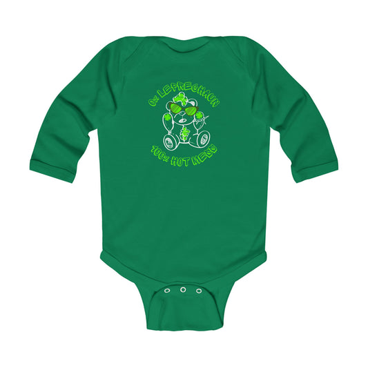 Leprechaun Chaos Bear Infant Long Sleeve Bodysuit