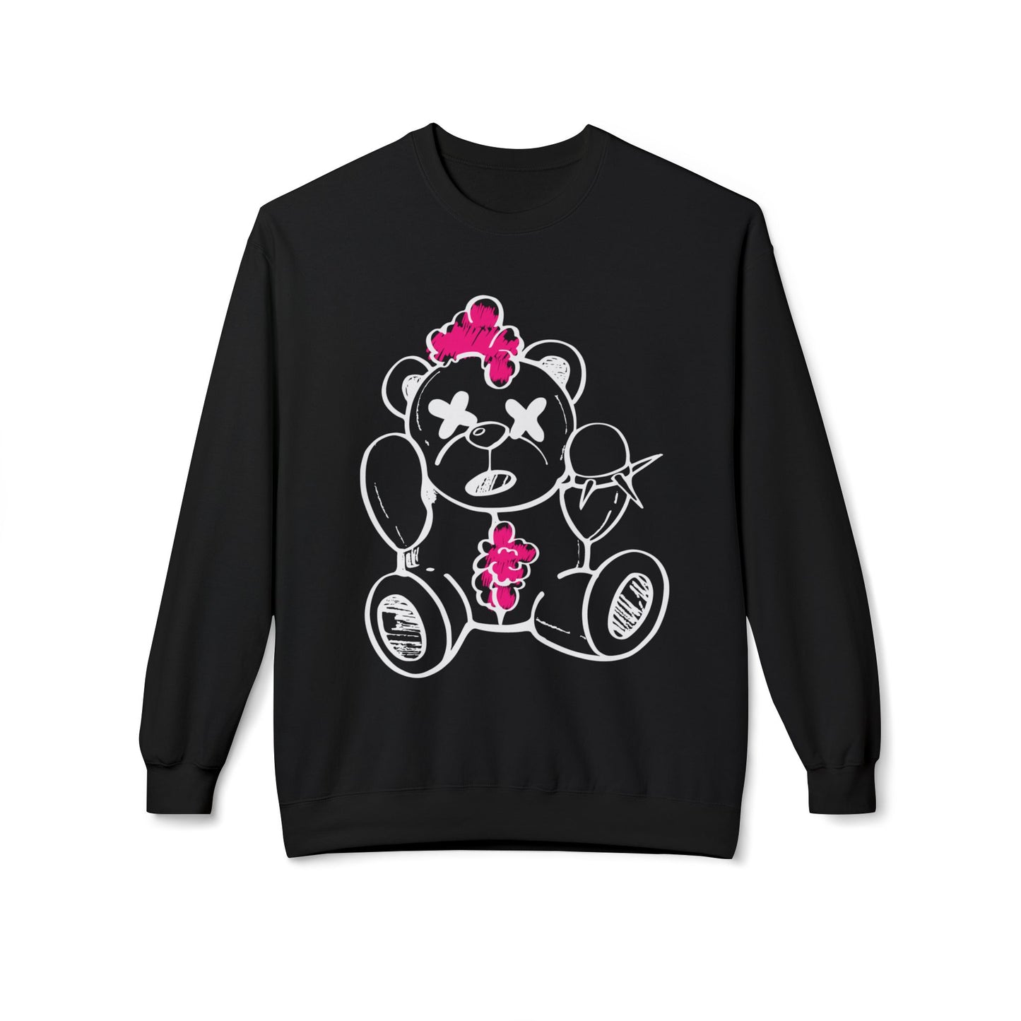 Chaos Bear Midweight Softstyle Fleece Crewneck Sweatshirt