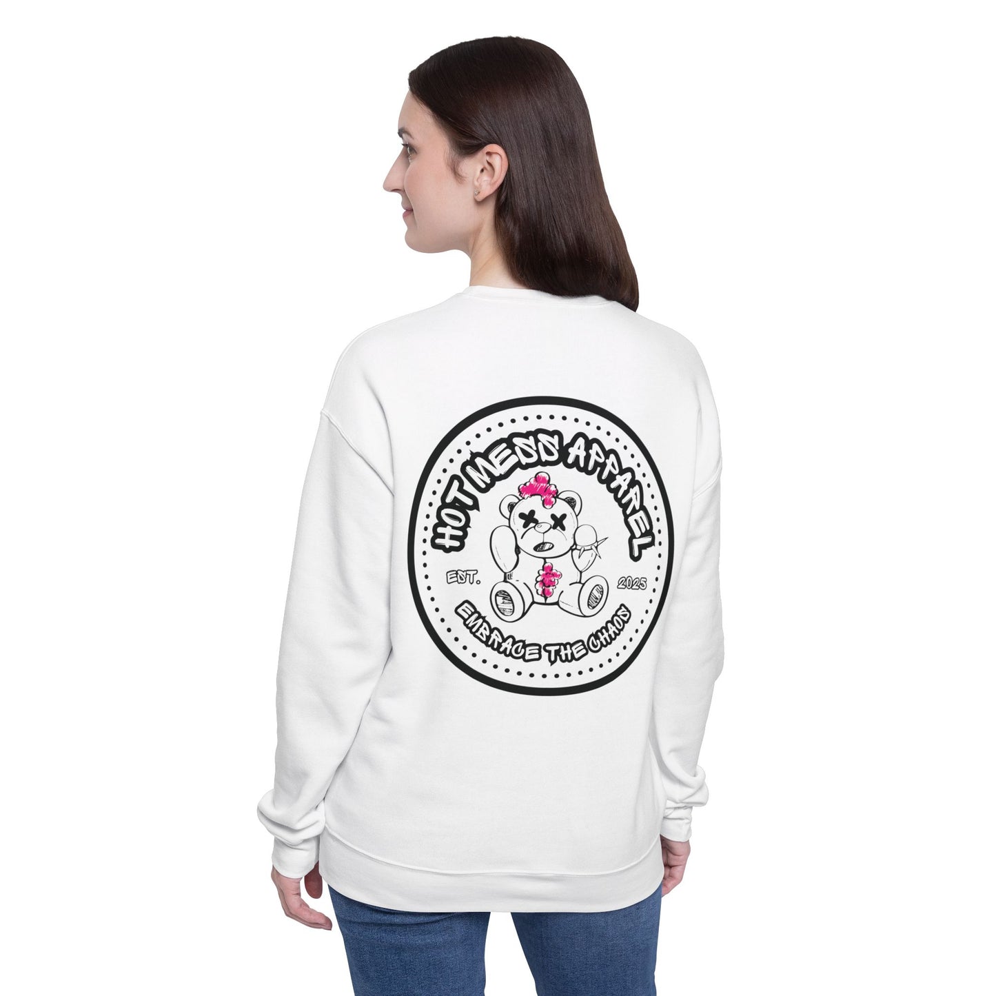 Chaos Bear Drop Shoulder Sweatshirt