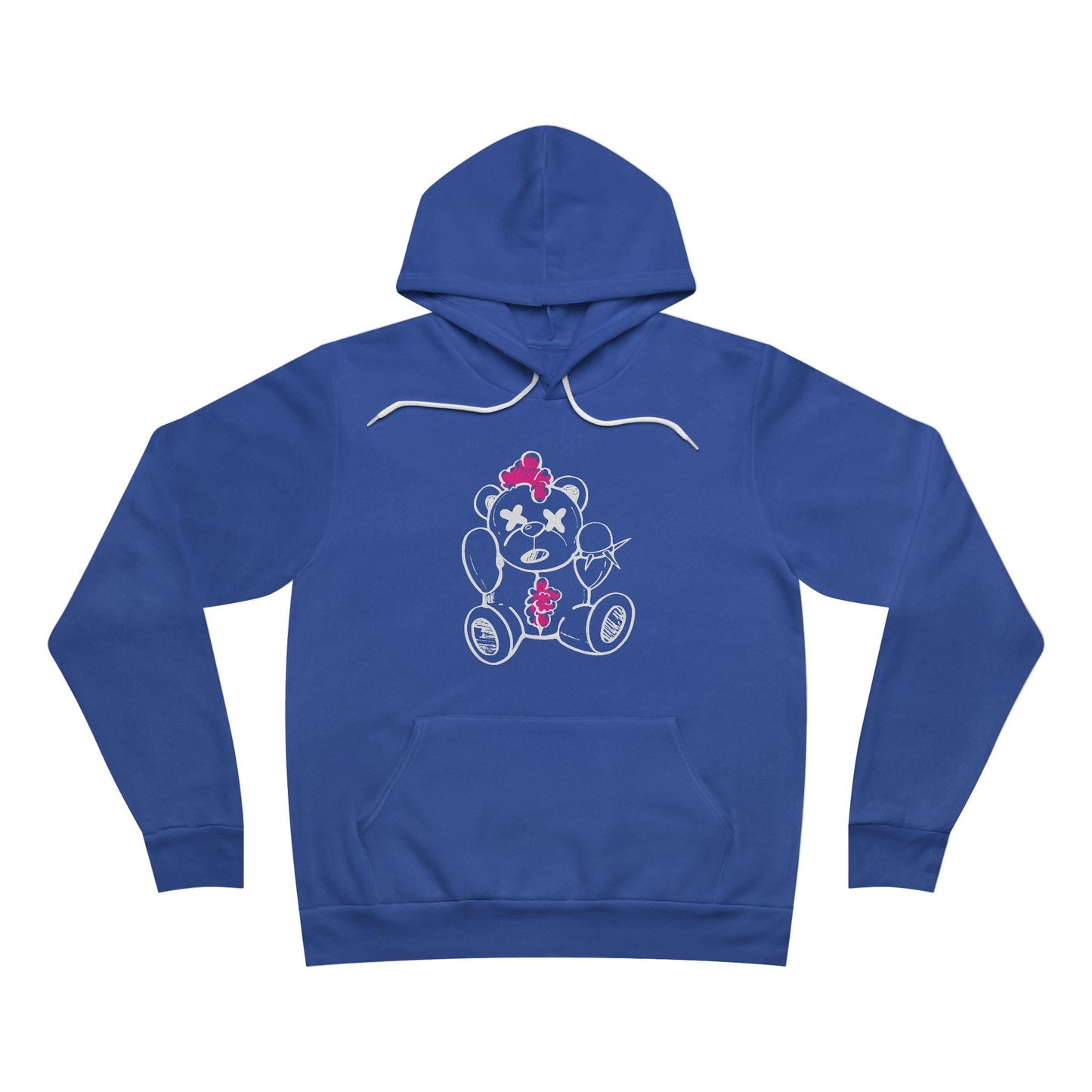 Chaos Bear Fleece Pullover Hoodie