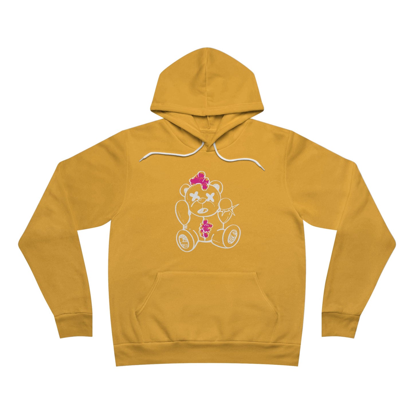 Chaos Bear Fleece Pullover Hoodie