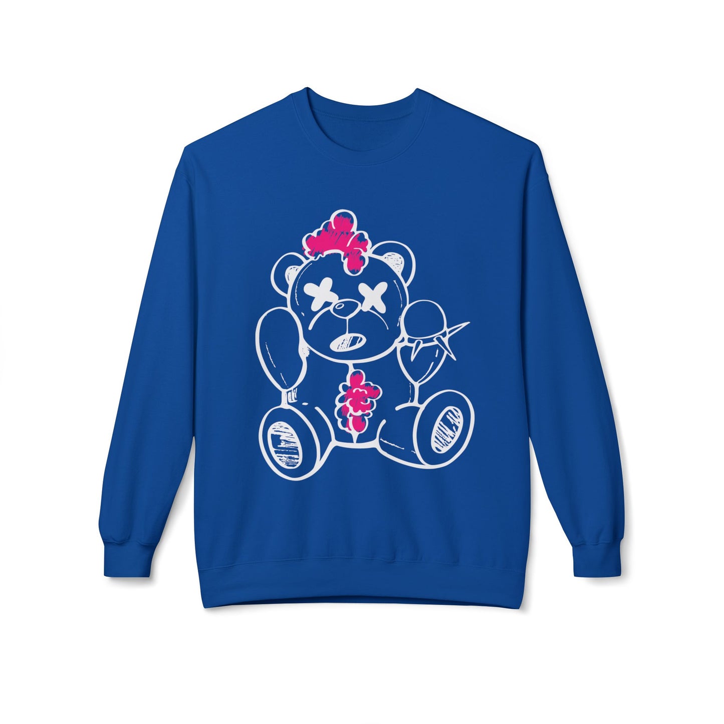 Chaos Bear Midweight Softstyle Fleece Crewneck Sweatshirt