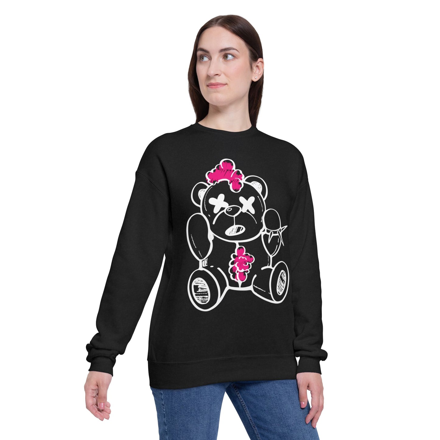 Chaos Bear Drop Shoulder Sweatshirt