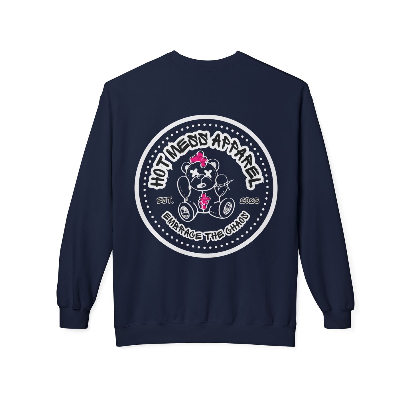 Chaos Bear Midweight Softstyle Fleece Crewneck Sweatshirt