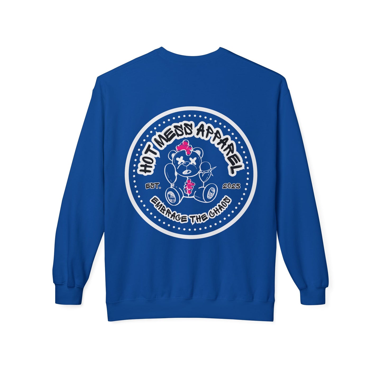 Chaos Bear Midweight Softstyle Fleece Crewneck Sweatshirt