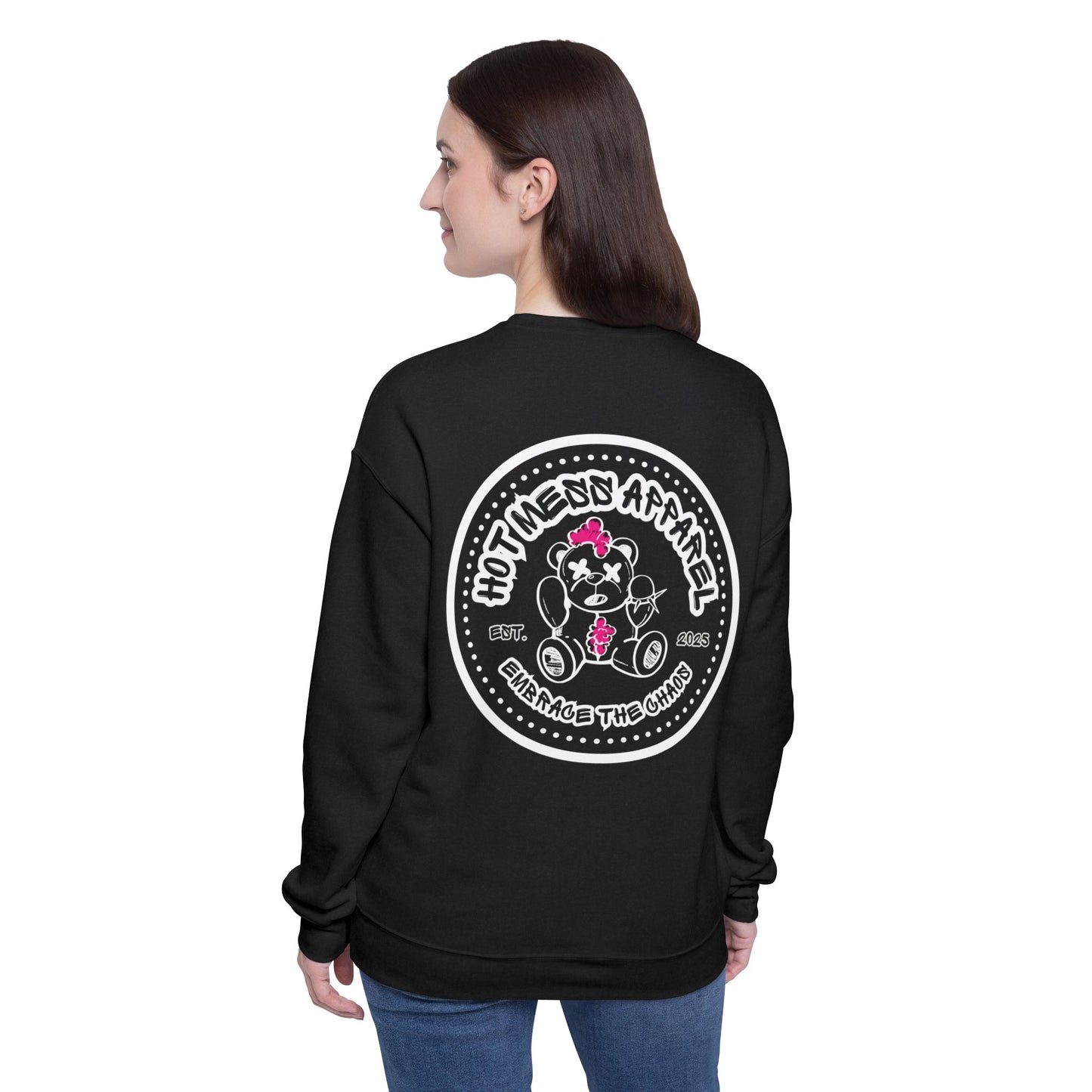 Chaos Bear Drop Shoulder Sweatshirt